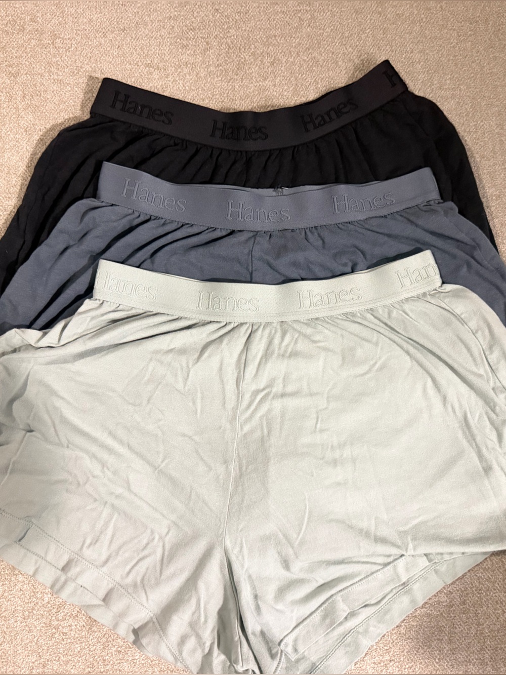 Hanes women’s original sleep shorts